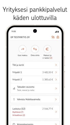 OP-mobiili для Android — скриншот 5