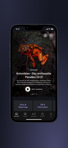 ORF ON для iOS — скриншот 1