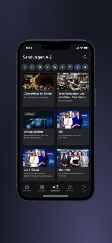 ORF ON для iOS — скриншот 5