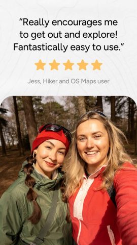 OS Maps: Walk, Hike, Run, Bike для Android — скриншот 4