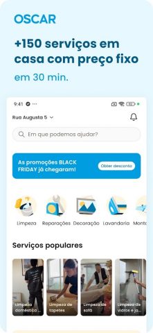 OSCAR: serviços para casa для Android — скриншот 1