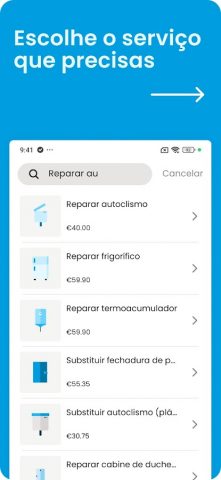 OSCAR: serviços para casa для Android — скриншот 2