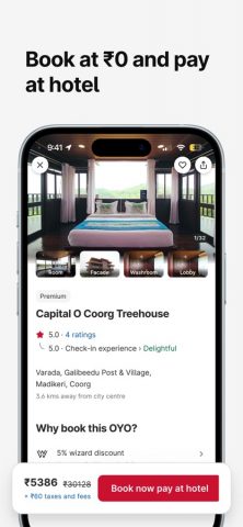 OYO: Hotel Booking App & Deals для iOS — скриншот 2