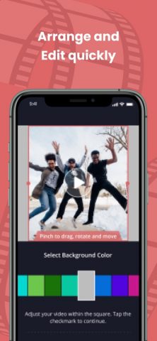 Объединить видео: добавить для iOS — скриншот 2