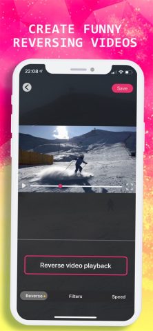 Обратное Видео для iOS — скриншот 1