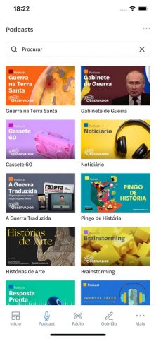 Observador для iOS — скриншот 3