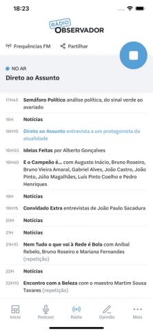 Observador для iOS — скриншот 5