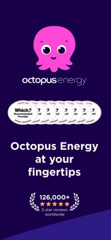Octopus Energy для iOS — скриншот 1