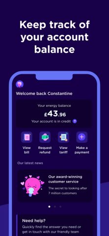 Octopus Energy для iOS — скриншот 2