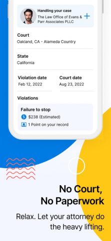 Off The Record: Ticket Lawyer для iOS — скриншот 4