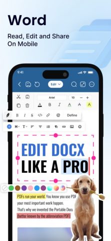 Office Word:Edit Word Document для iOS — скриншот 1