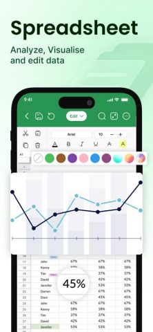 Office Word:Edit Word Document для iOS — скриншот 2