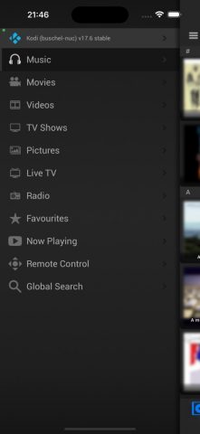 Official Kodi Remote для iOS — скриншот 5