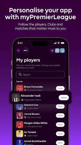 Premier League — Scores, News для Android — скриншот 4