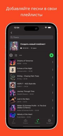 Оффлайн — плеер для музыки для iOS — скриншот 4