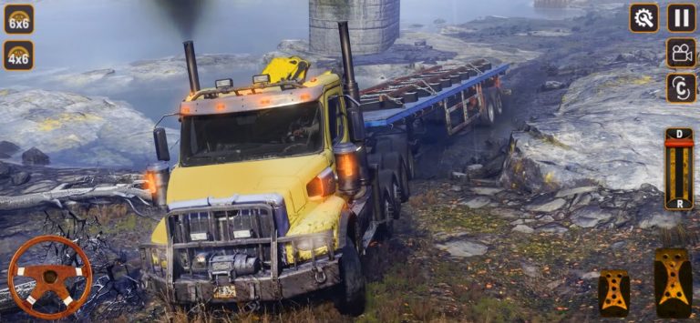 Offroad Mud Truck Driving game — скриншот 2