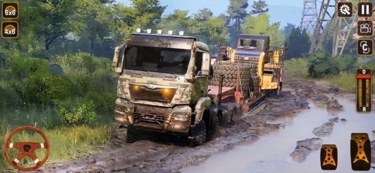 Offroad Mud Truck Driving game — скриншот 3