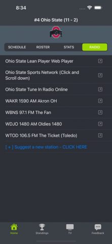 Ohio State Football для iOS — скриншот 4
