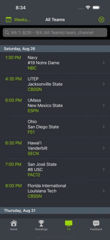 Ohio State Football для iOS — скриншот 5