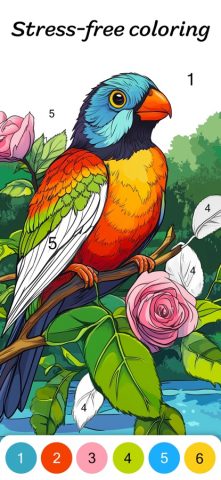 Oil Painting Color by Numbers для iOS — скриншот 3