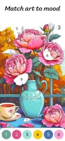 Oil Painting Color by Numbers для iOS — скриншот 5