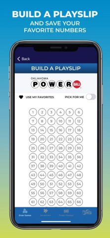 Oklahoma Lottery для iOS — скриншот 3