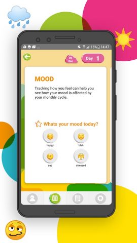 Oky  Period Tracker App для Android — скриншот 2