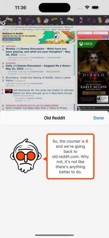 Old Reddit для iOS — скриншот 1