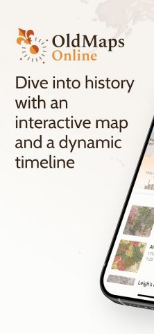 OldMapsOnline — History & Maps для Android — скриншот 1