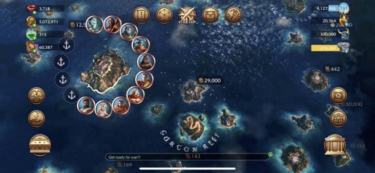 Olympus Rising: Hero Defense для iOS — скриншот 4