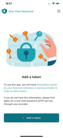 One-Time Password для iOS — скриншот 1