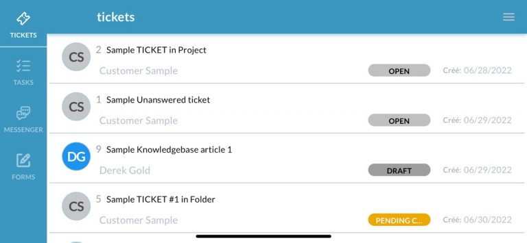 OneDesk для iOS — скриншот 3