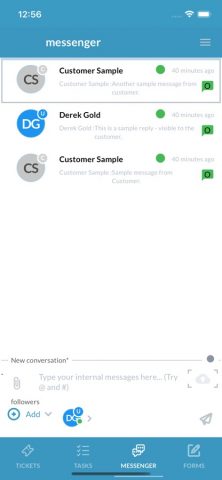 OneDesk для iOS — скриншот 4