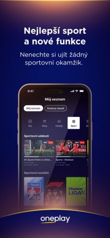 Oneplay для iOS — скриншот 2