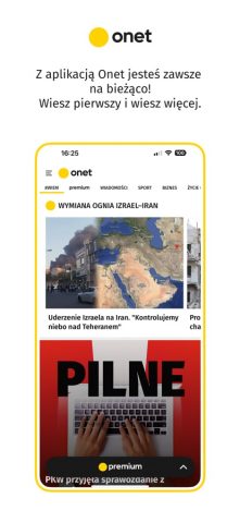 Onet — wiadomości для iOS — скриншот 1
