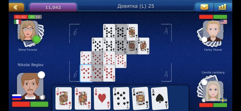 Онлайн Девятка LiveGames для iOS — скриншот 3