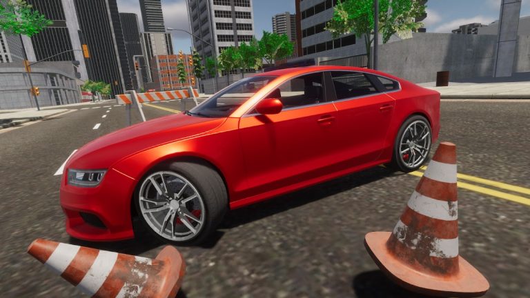 Онлайн-игра Audi Car Driving для Android — скриншот 5