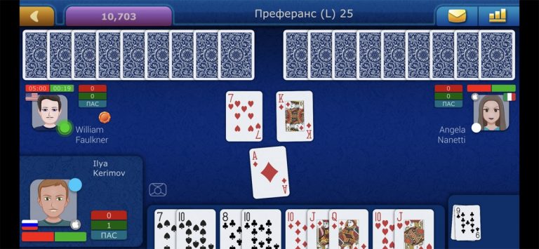 Online Преферанс LiveGames для iOS — скриншот 3