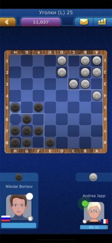 Online Шашки LiveGames для iOS — скриншот 2