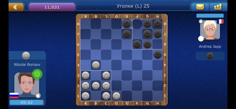 Online Шашки LiveGames для iOS — скриншот 5