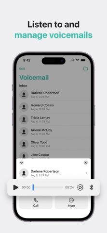 Ooma Home Phone для iOS — скриншот 2