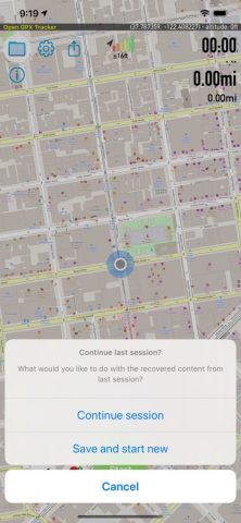 Open GPX Tracker для iOS — скриншот 5