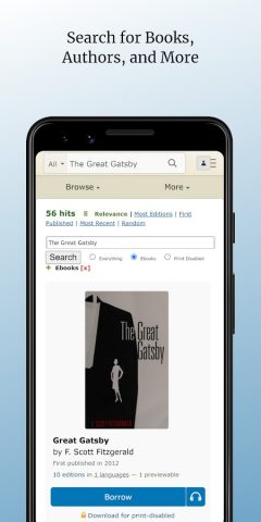 Open Library для Android — скриншот 5