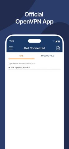 OpenVPN Connect для iOS — скриншот 1