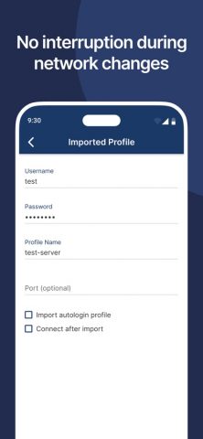 OpenVPN Connect для iOS — скриншот 3