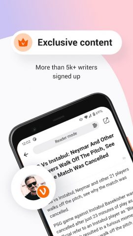 Opera News Lite — Less Data для Android — скриншот 4