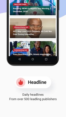 Opera News Lite — Less Data для Android — скриншот 5