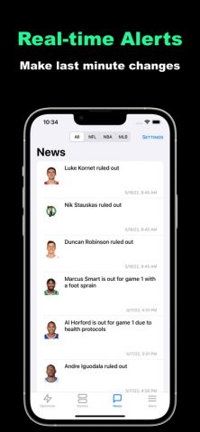 Optimal DFS для iOS — скриншот 3