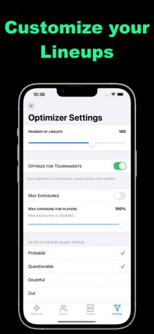 Optimal DFS для iOS — скриншот 4