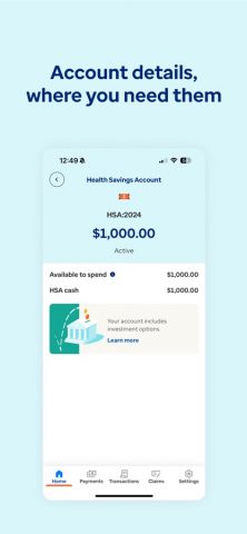 Optum Financial для iOS — скриншот 2